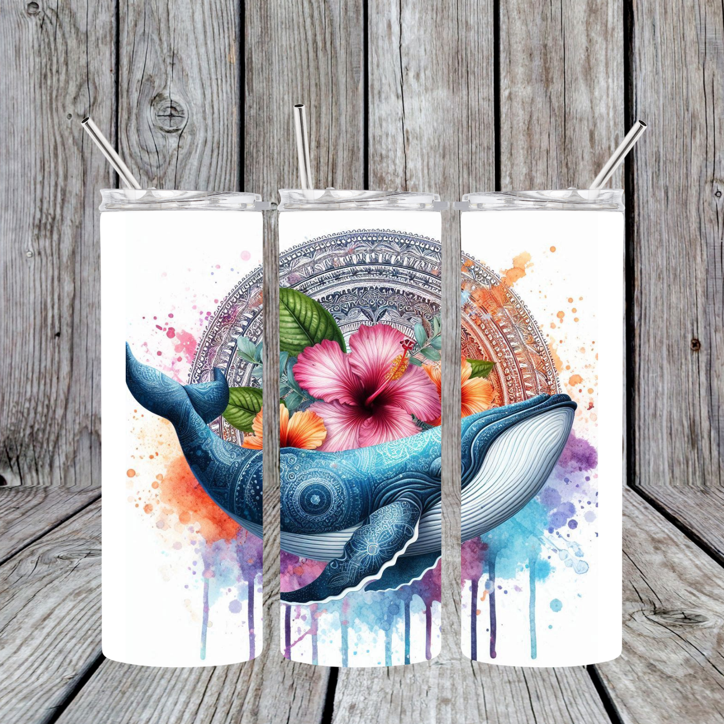 Mandala Whale