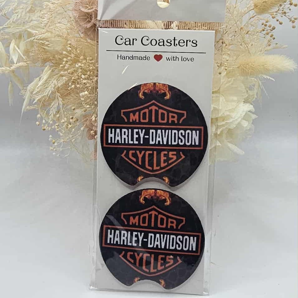 Harley Car Coasters