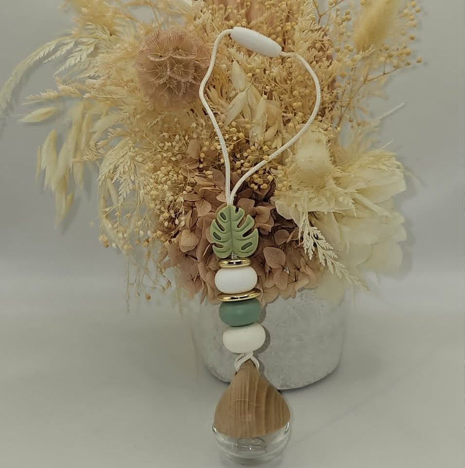 Green Leaf Car Diffuser