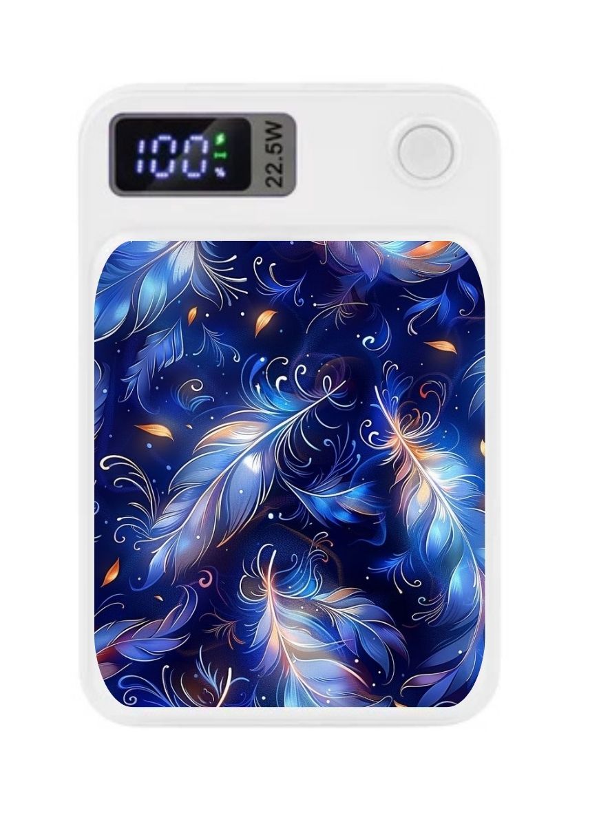 MagSafe Power Bank Charger - Feathers