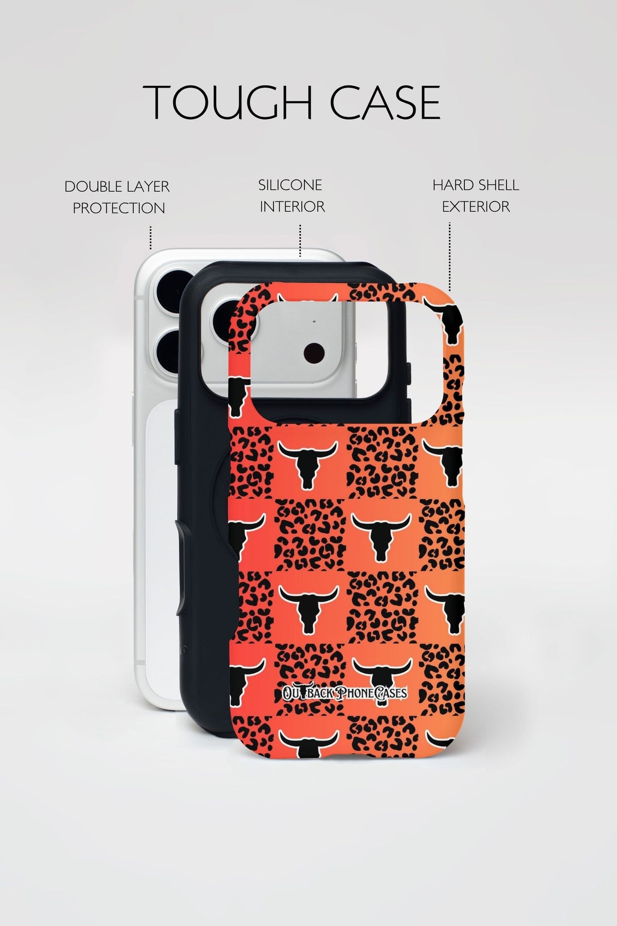 MagSafe Dual Layer Phone Case - Outback Orange