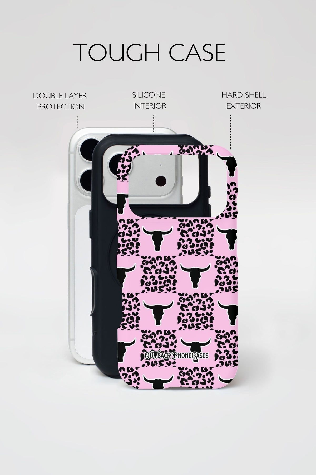 MagSafe Dual Layer Phone Case - Outback Pink