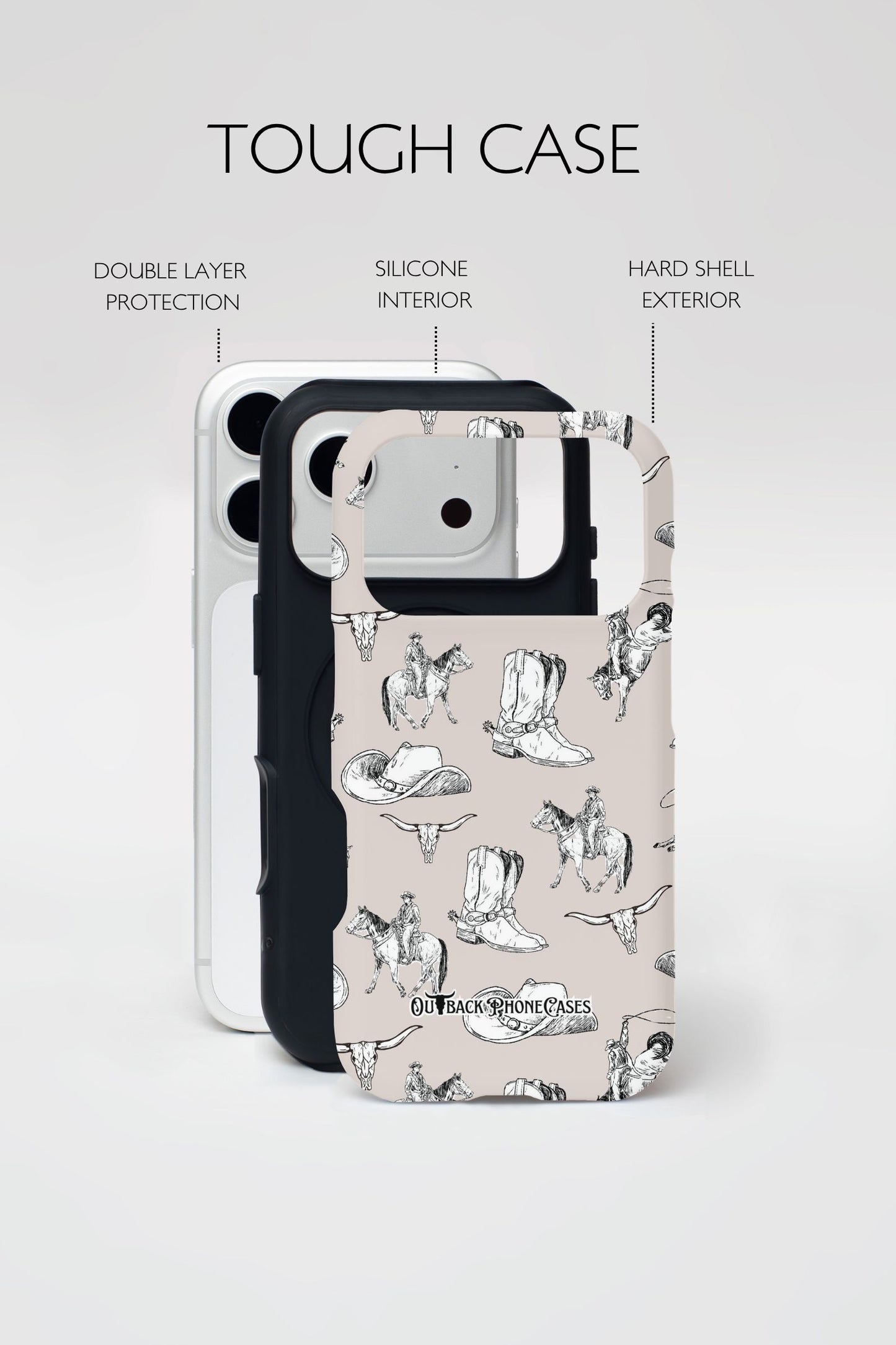 MagSafe Dual Layer Phone Case - Rodeo