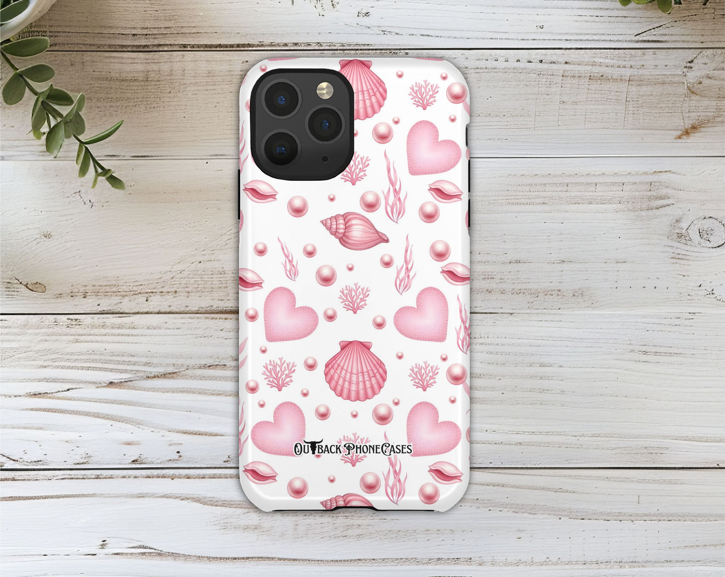 Phone Case Outer Shell - Pink Shells
