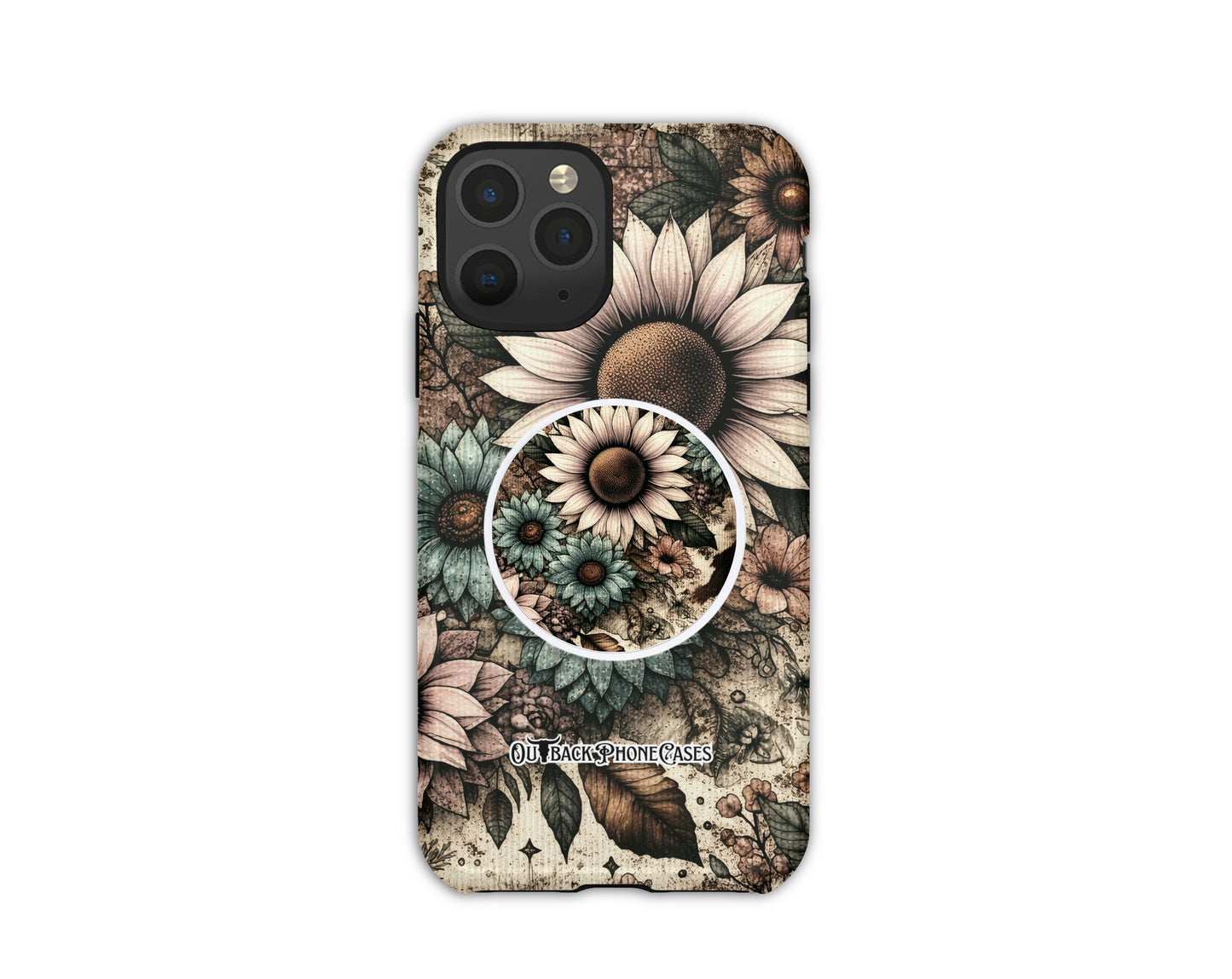 MagSafe Phone Grip - Boho Daisies