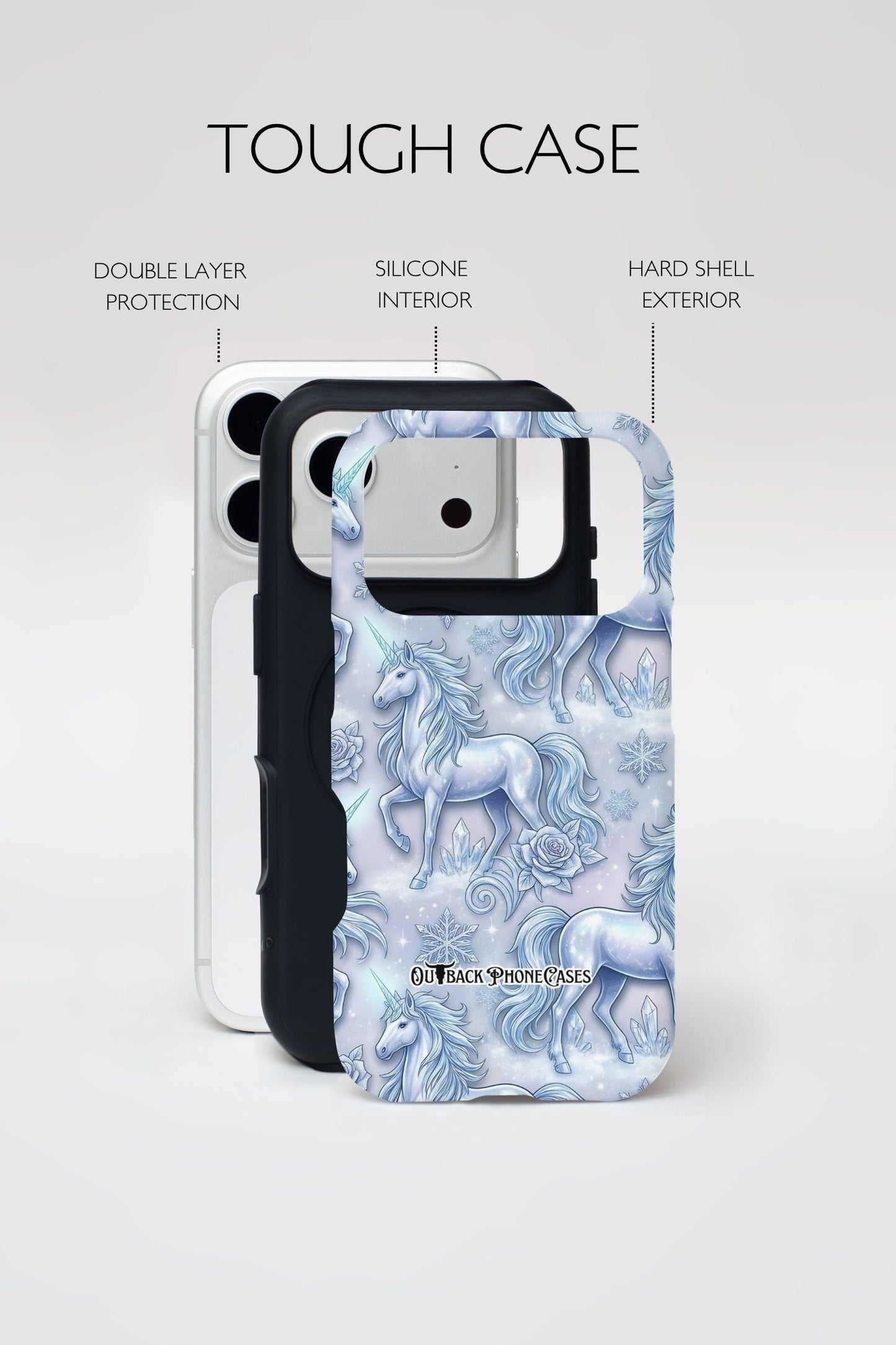 MagSafe Dual Layer Phone Case - Unicorn