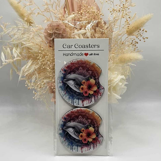 Dolphin Car Coasters