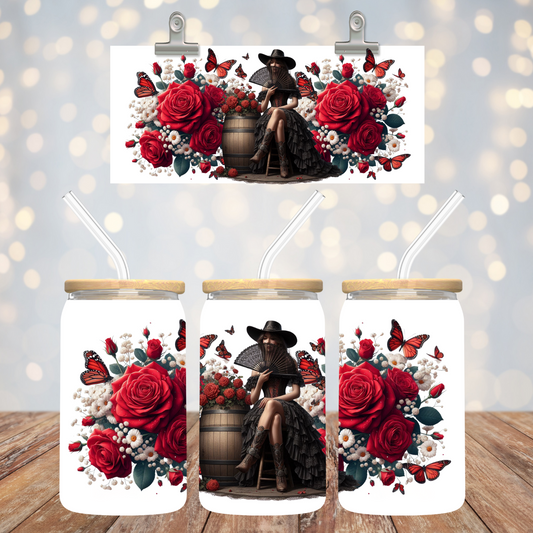 Wild West Barrel & Roses