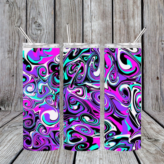 Purple Swirls