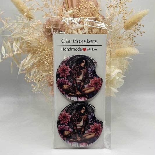 Boho #2 Car Coasters