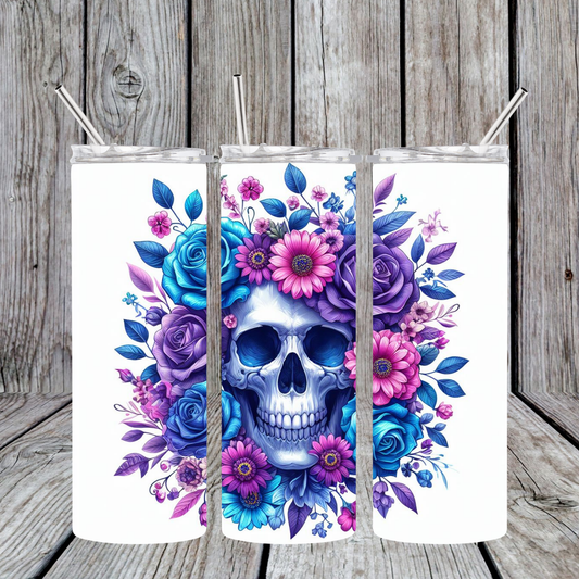 flower skull