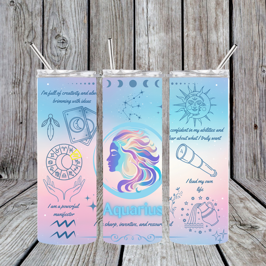 Zodiac style 3 - Aquarius