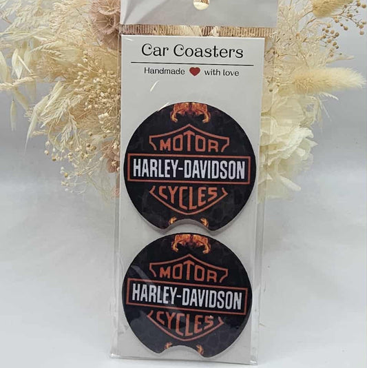 Harley Car Coasters