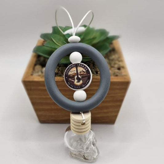 Skull Oil Diffuser - Country Roads Grey