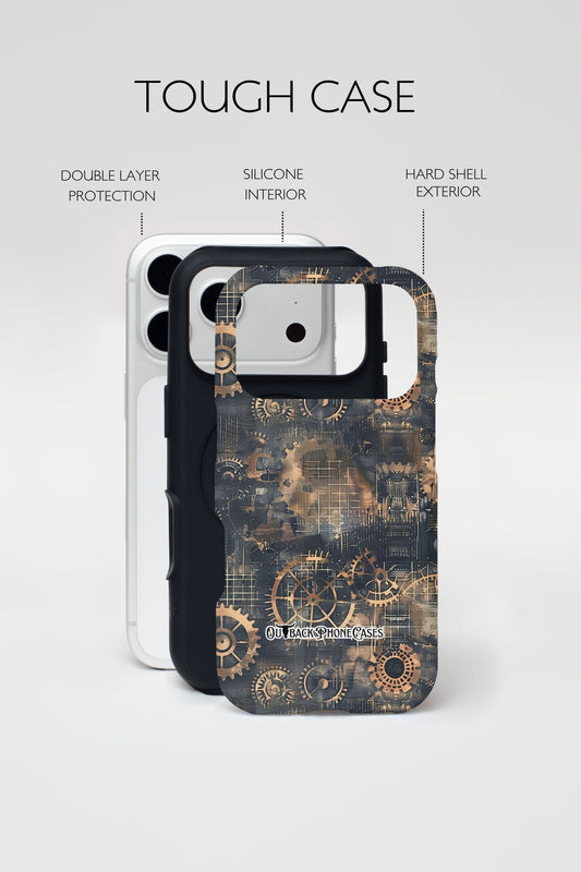 MagSafe Dual Layer Phone Case - Gears