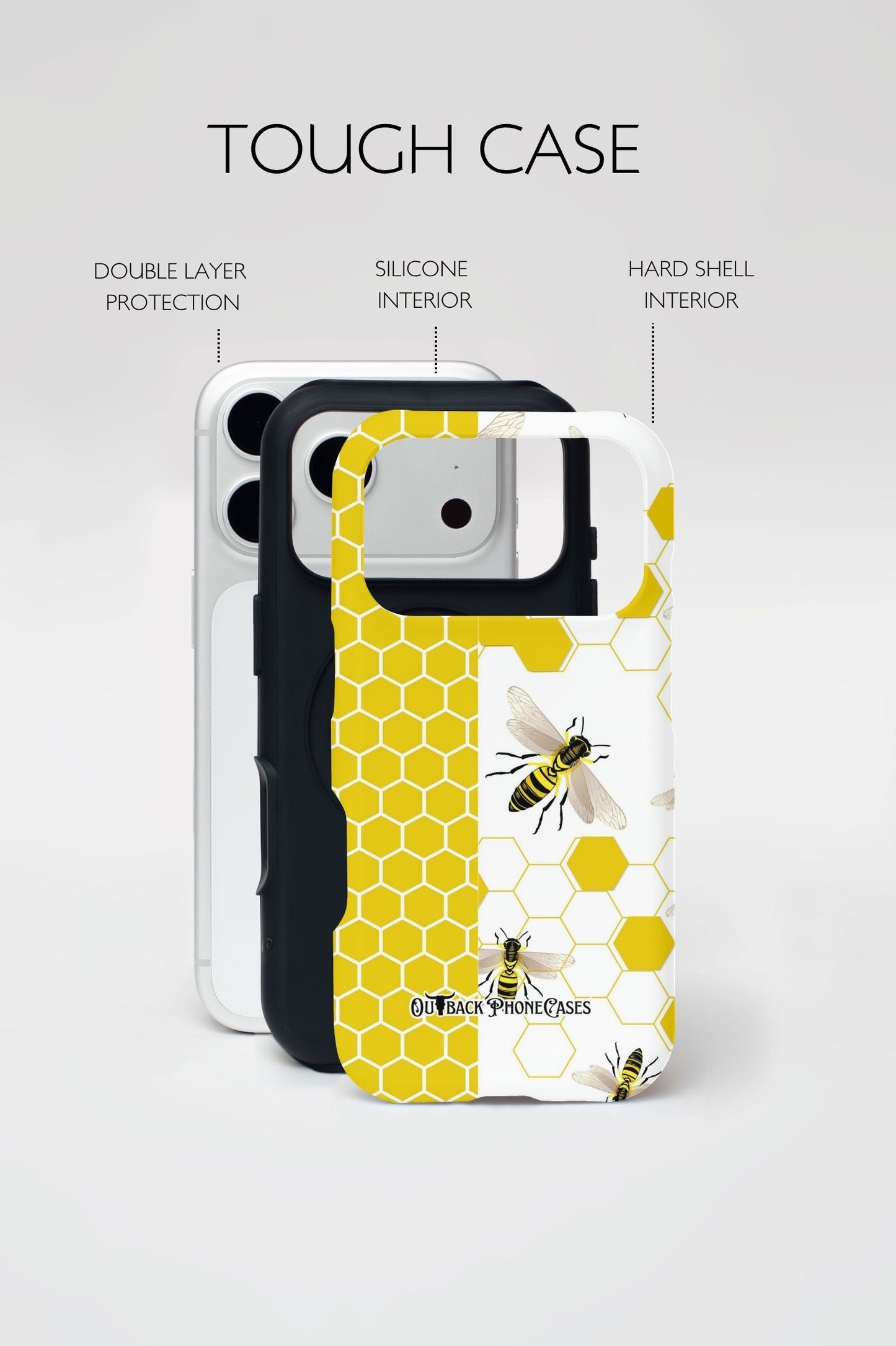 MagSafe Dual Layer Phone Case - Honey