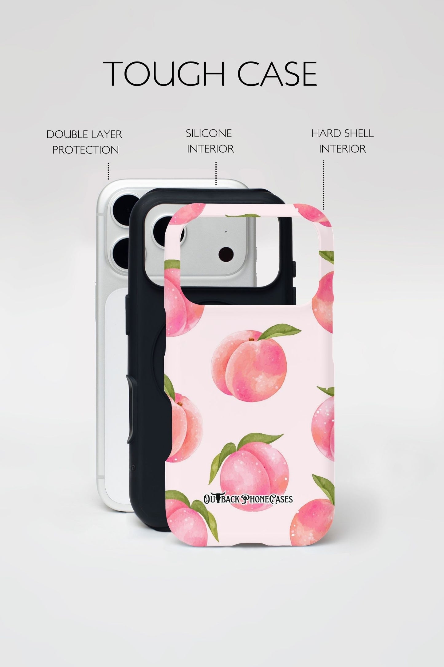 MagSafe Dual Layer Phone Case - Just Peachy
