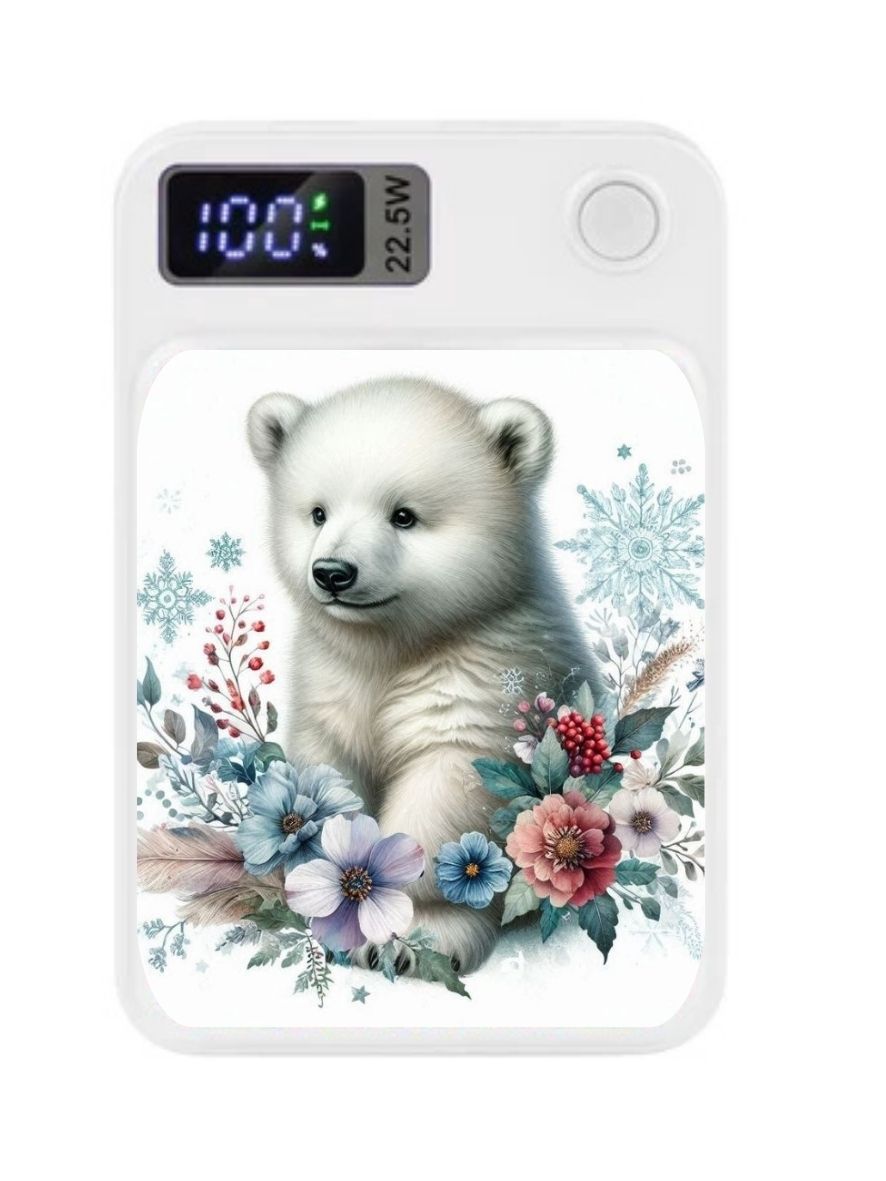 MagSafe Power Bank Charger - Polar Bear