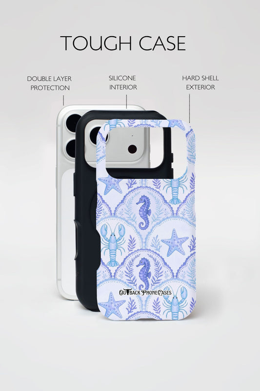 MagSafe Dual Layer Phone Case - Seahorse