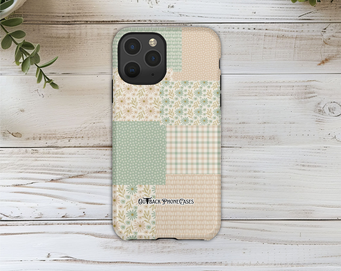 Phone Case Outer Shell - Patchwork