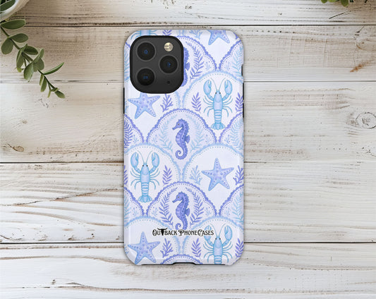 Phone Case Outer Shell - Seahorse