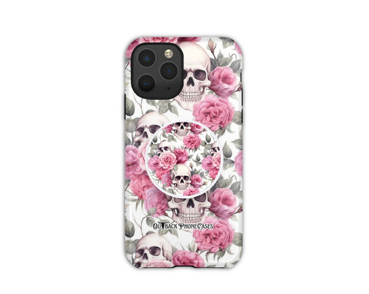 MagSafe Phone Grip - Skulls N Roses