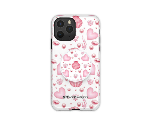 MagSafe Phone Grip - Pink Shells