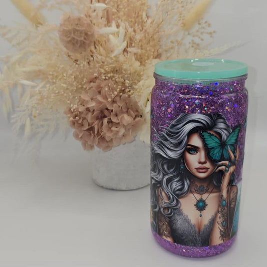 Energy 16oz Acrylic Snow Globe