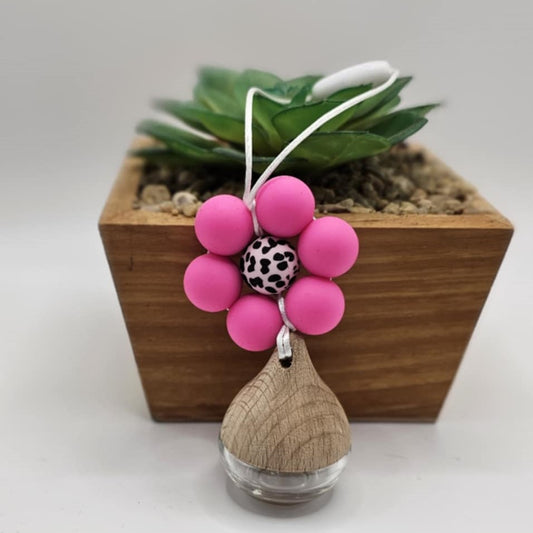 Hot Pink Flower Oil Diffuser