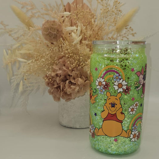 100 Acre Wood vibes 16oz Acrylic Snow Globe